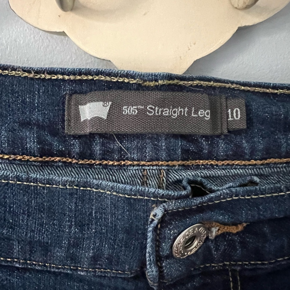 Levi’s 505 straight leg jeans ~ 10 - Picture 2 of 4